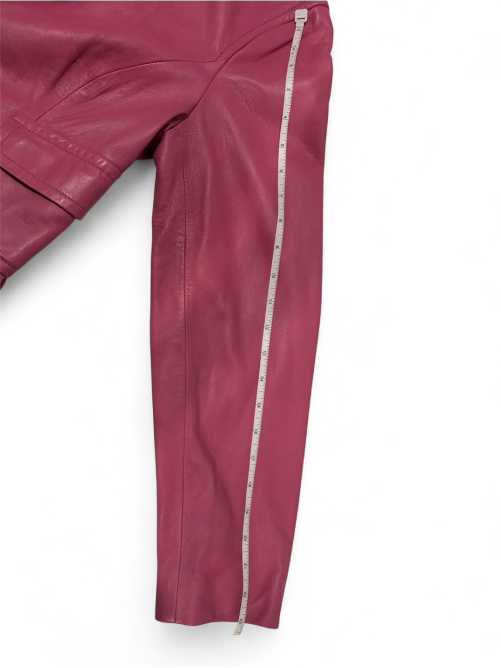Nine West Pink Genuine Leather Blazer, SZ. L - Picture 7 of 10